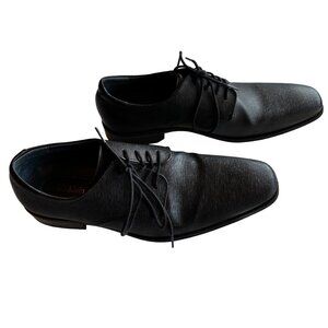 Calvin Klein Gordon Men's Size 9.5 Shoes Oxford Black Lace Up Dress Career